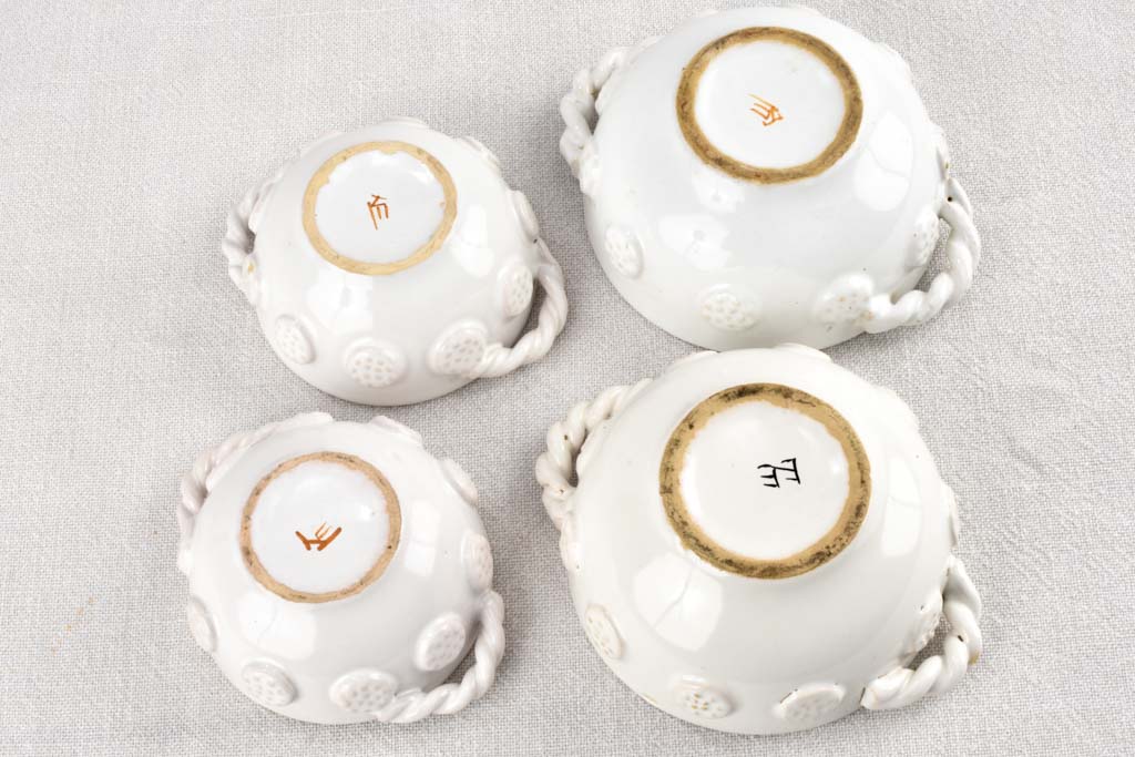 Authentic 1950s Émile Tessier tea set