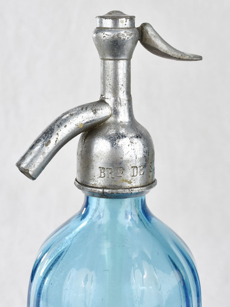 Collection of 4 early 20th century Seltzer bottles 12½"