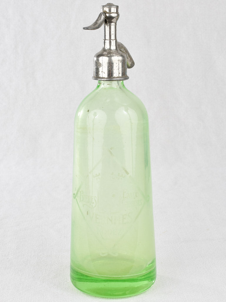 Collection of 4 early 20th century Seltzer bottles 12½"