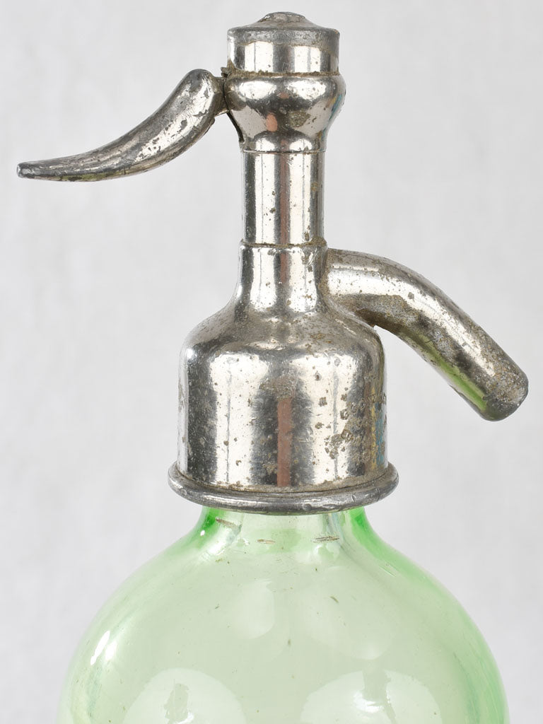 Collection of 4 early 20th century Seltzer bottles 12½"