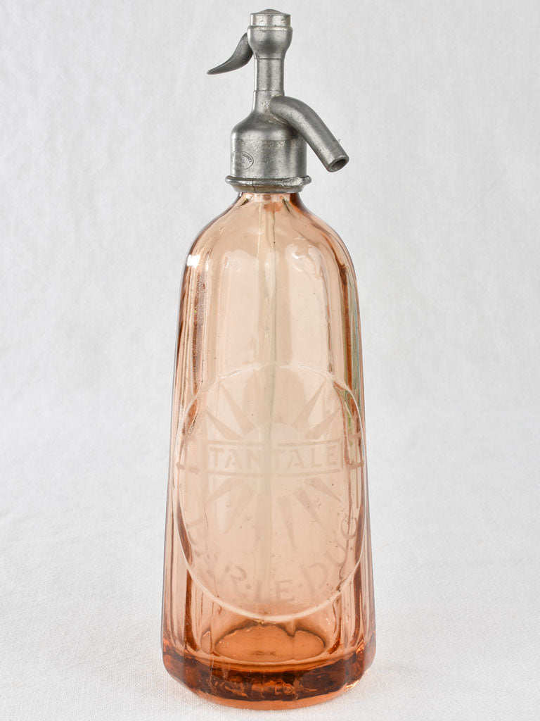 Collection of 4 early 20th century Seltzer bottles 12½"