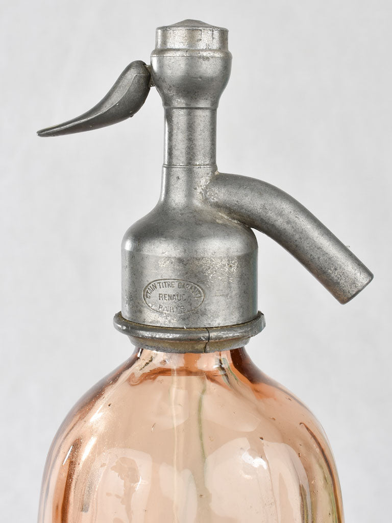 Collection of 4 early 20th century Seltzer bottles 12½"