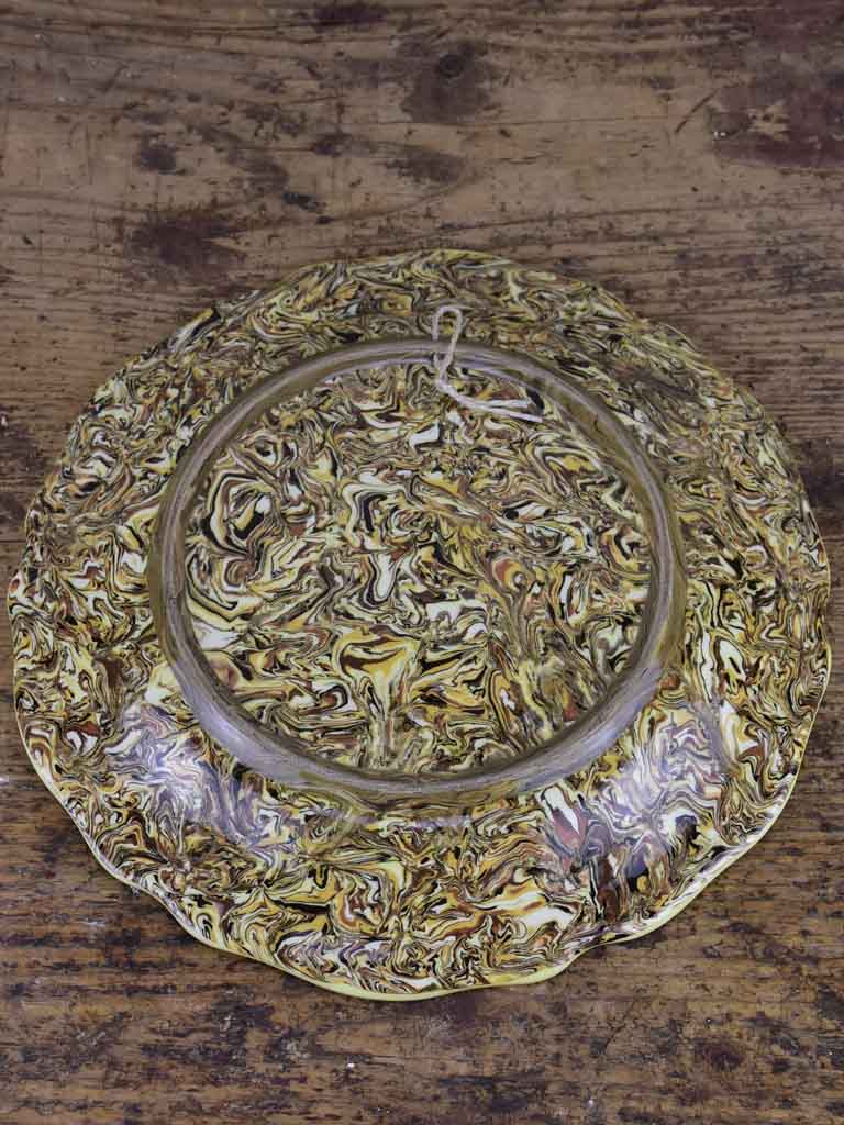 Vintage French Aptware plate