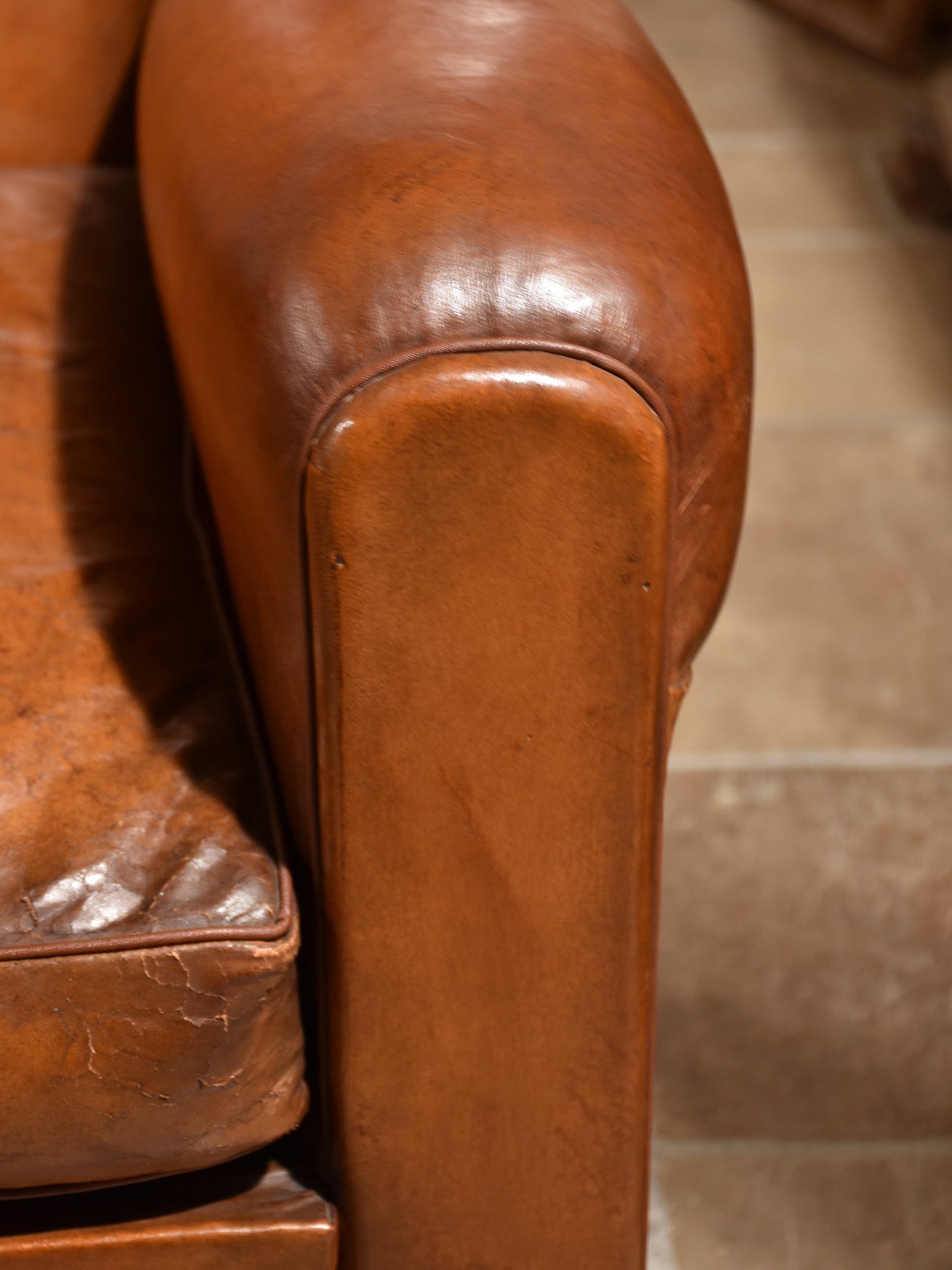 Pair of original French club chairs - 1950’s