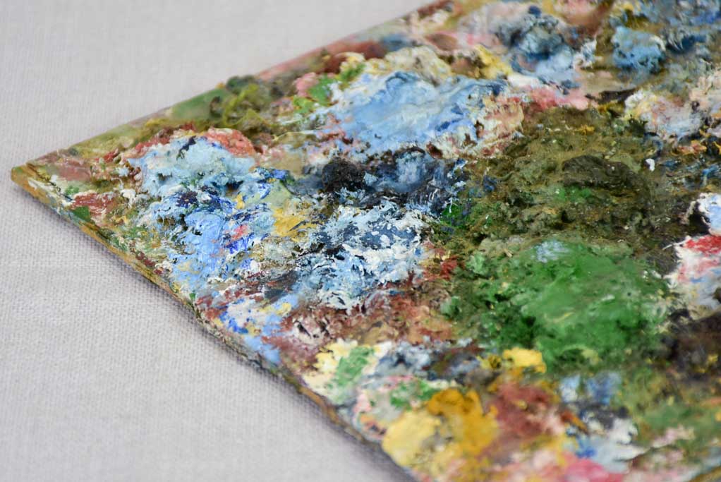 Rectangular French artist's paint palette 14½" x 11"