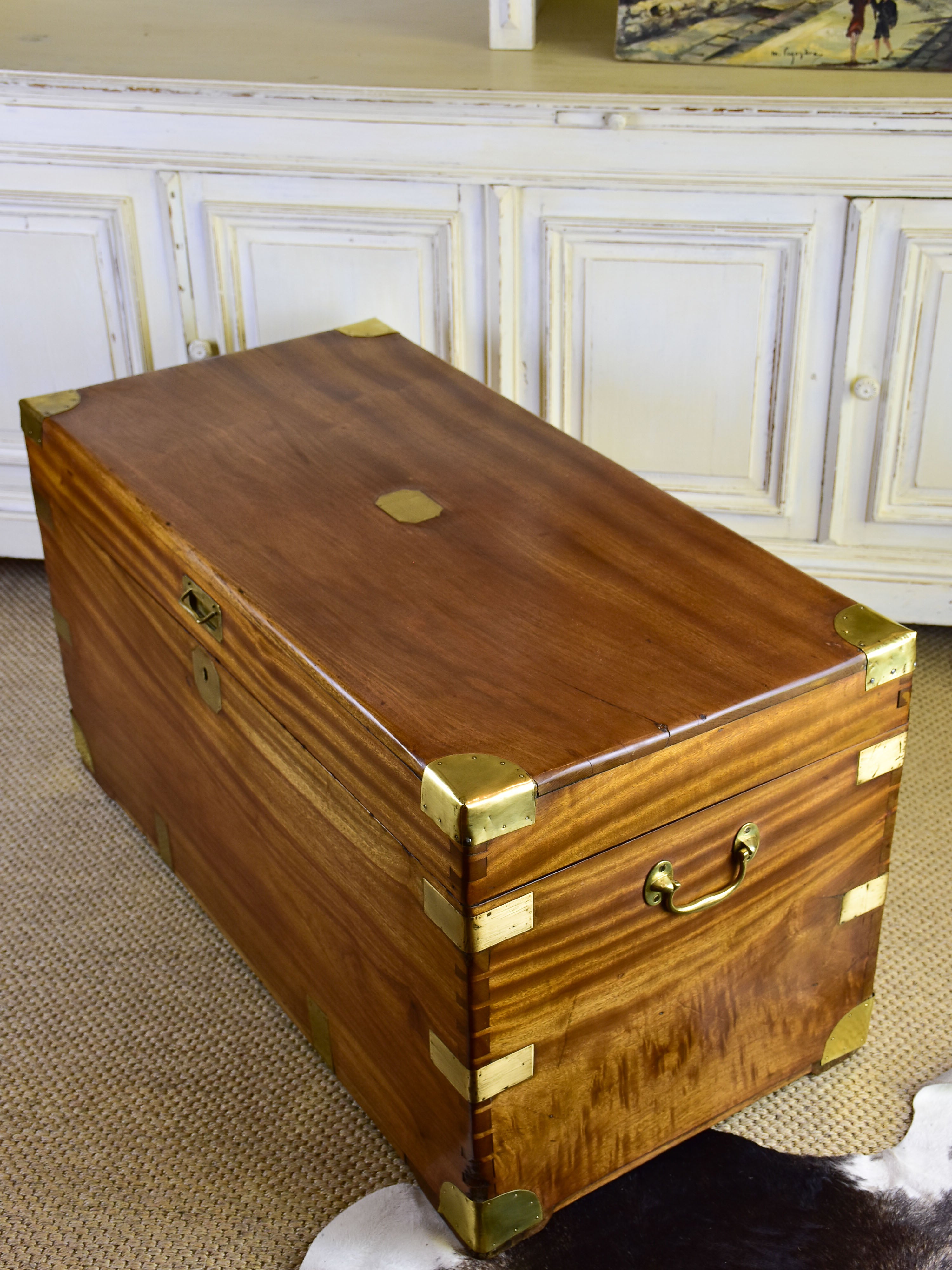 19th century French camphor trunk