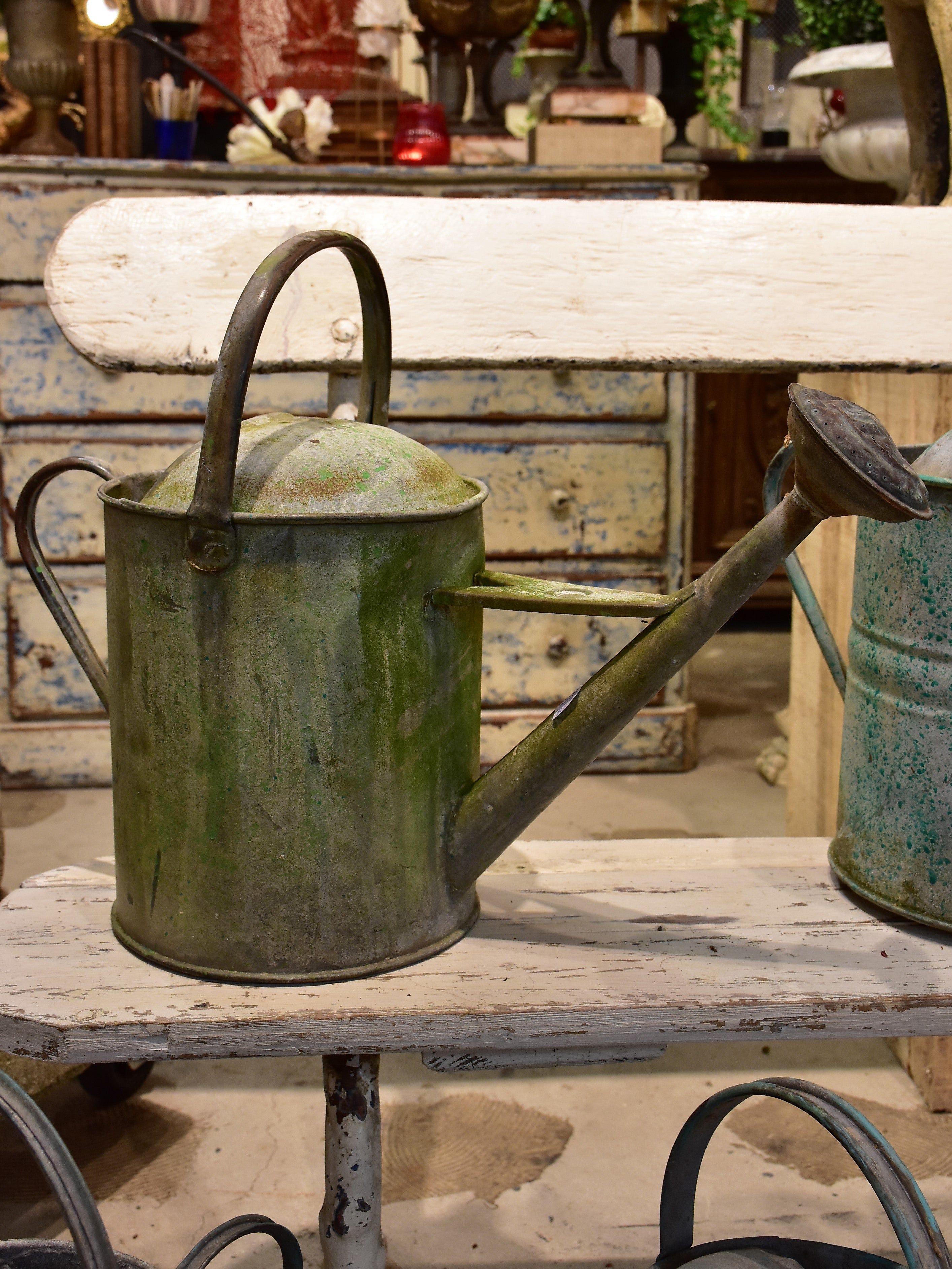 Vintage French watering can