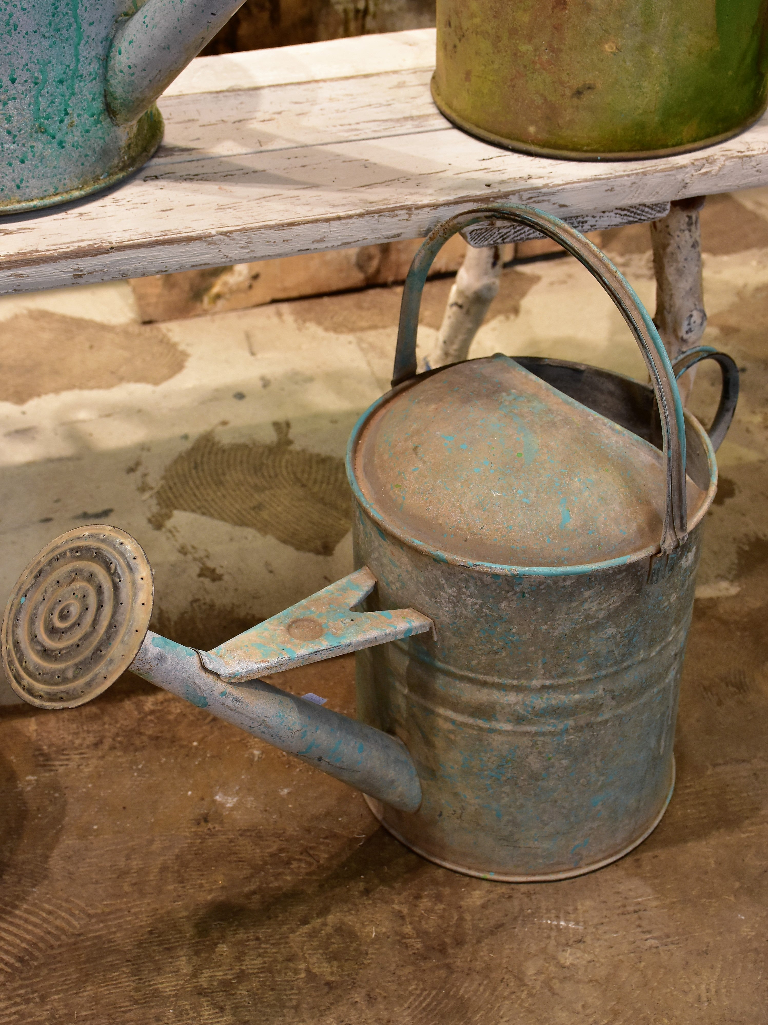 Vintage French watering can