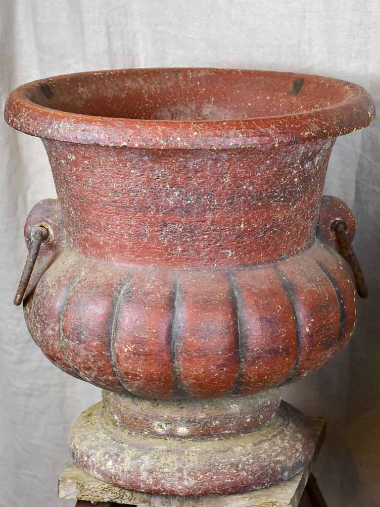 Very large antique garden urn