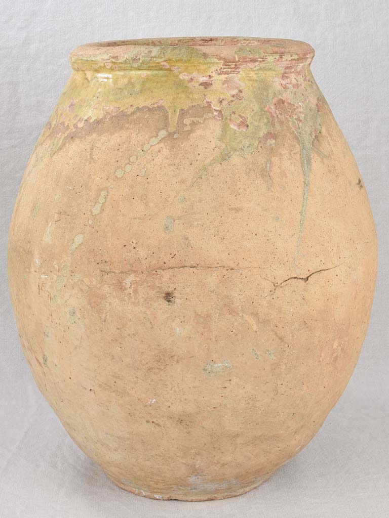 Late-18th-century French biot jar 24½"