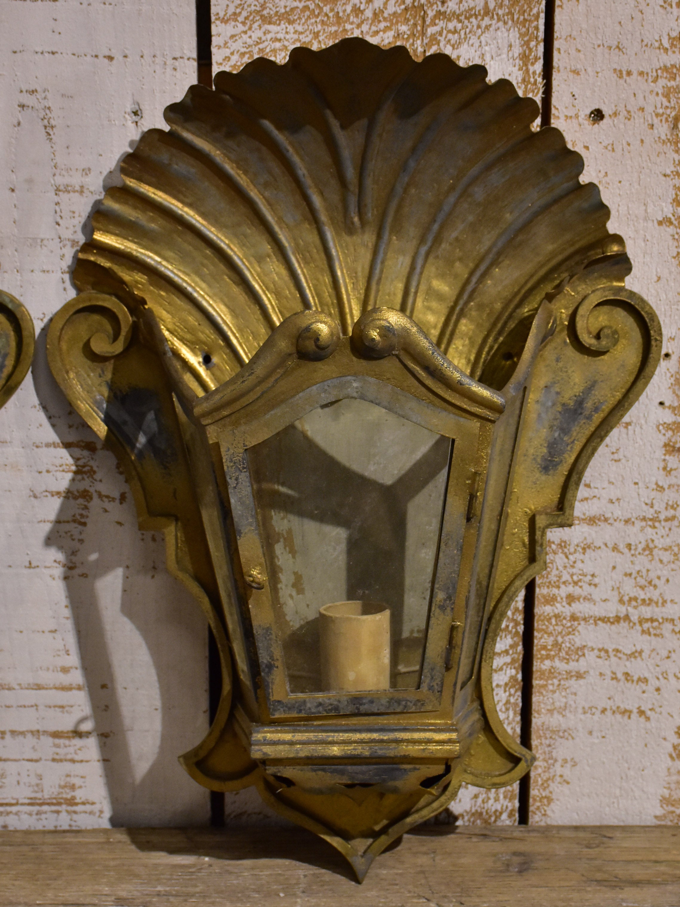 Pair of French wall sconces or appliques