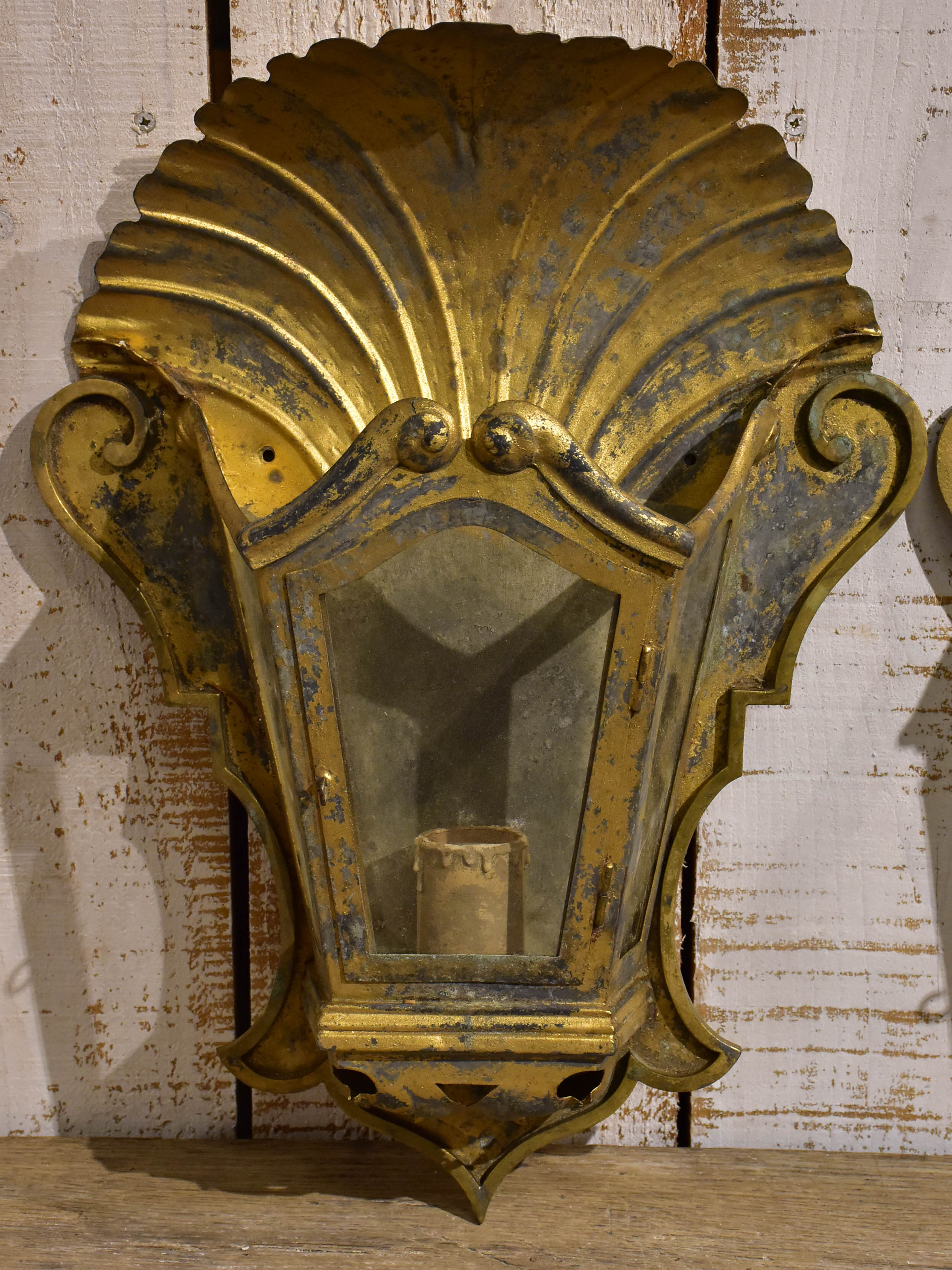 Pair of French wall sconces or appliques