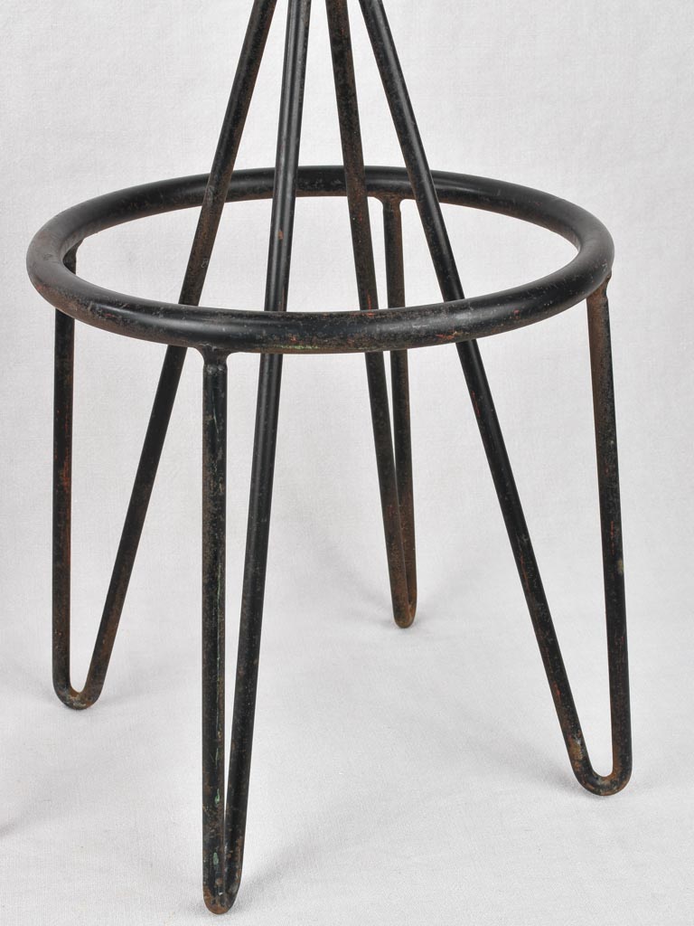 Two bar stools (Thonet for Pierre Paulin) 33½"