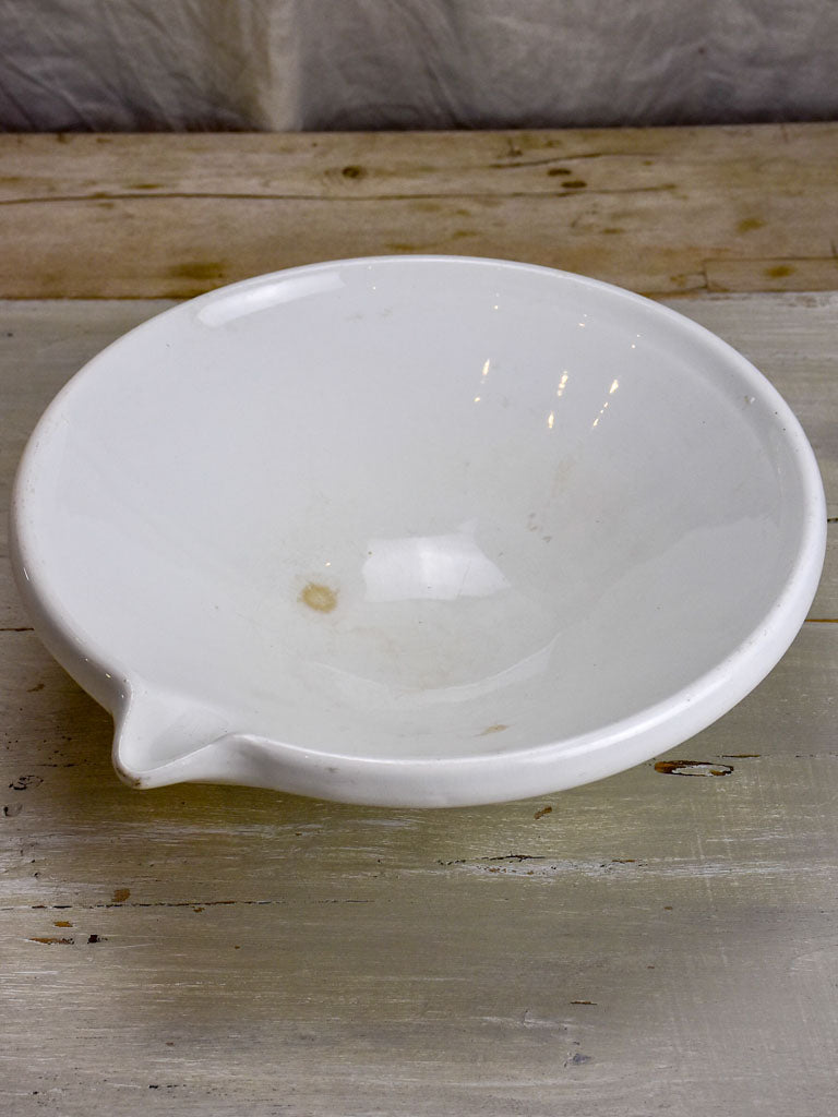 Antique cream bowl