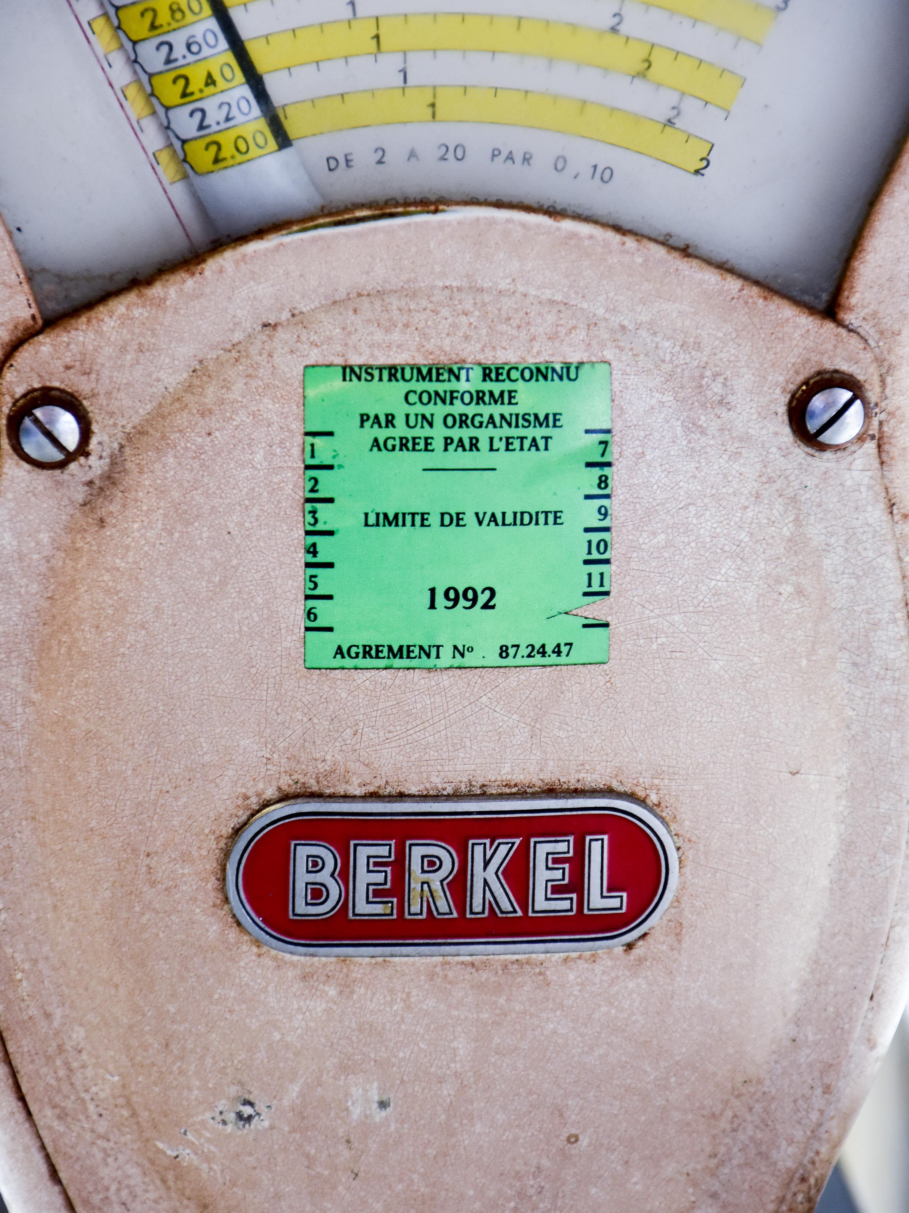 Vintage Berkel butcher's shop scales