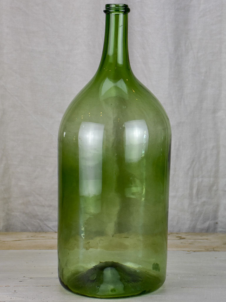 Antique French olive oil bottle