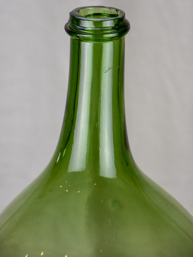 Antique French olive oil bottle