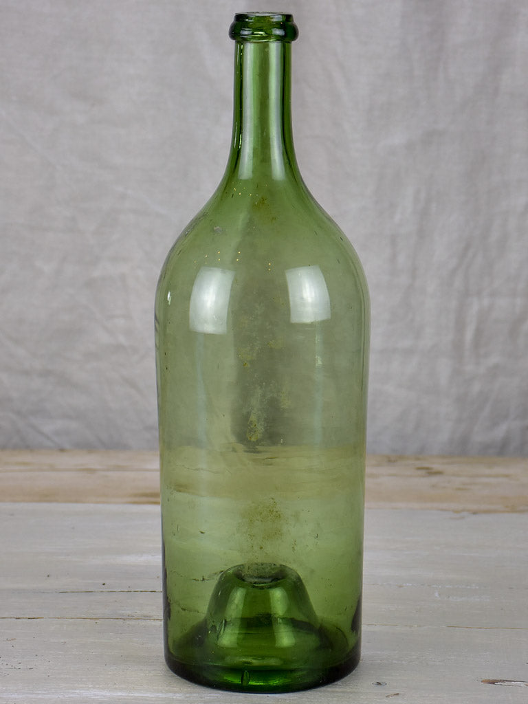 Hand blown antique French bottle