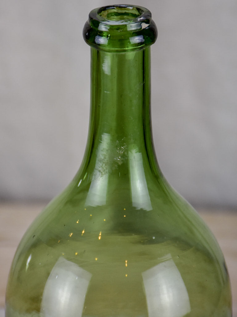 Hand blown antique French bottle