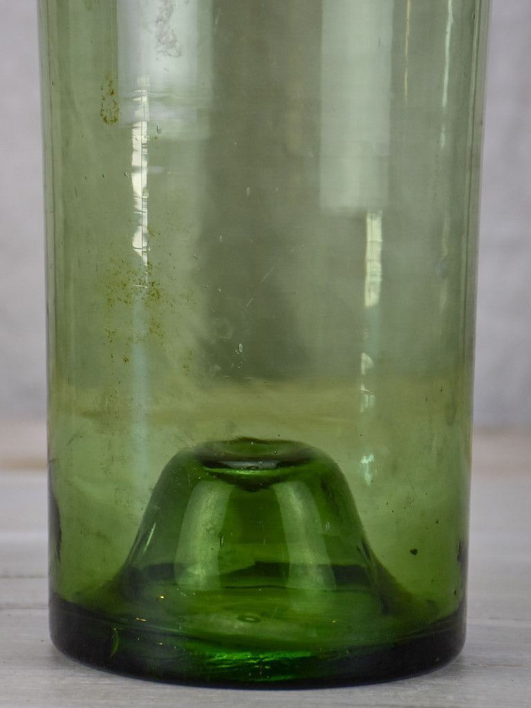 Hand blown antique French bottle