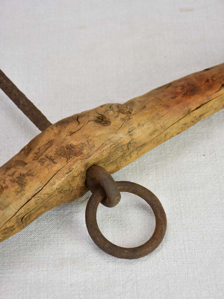 Very large artisan-made corkscrew 20½"