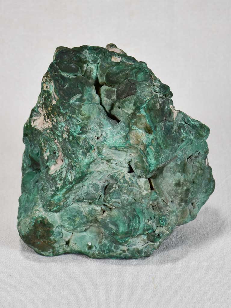 1970s malachite stone vide poche