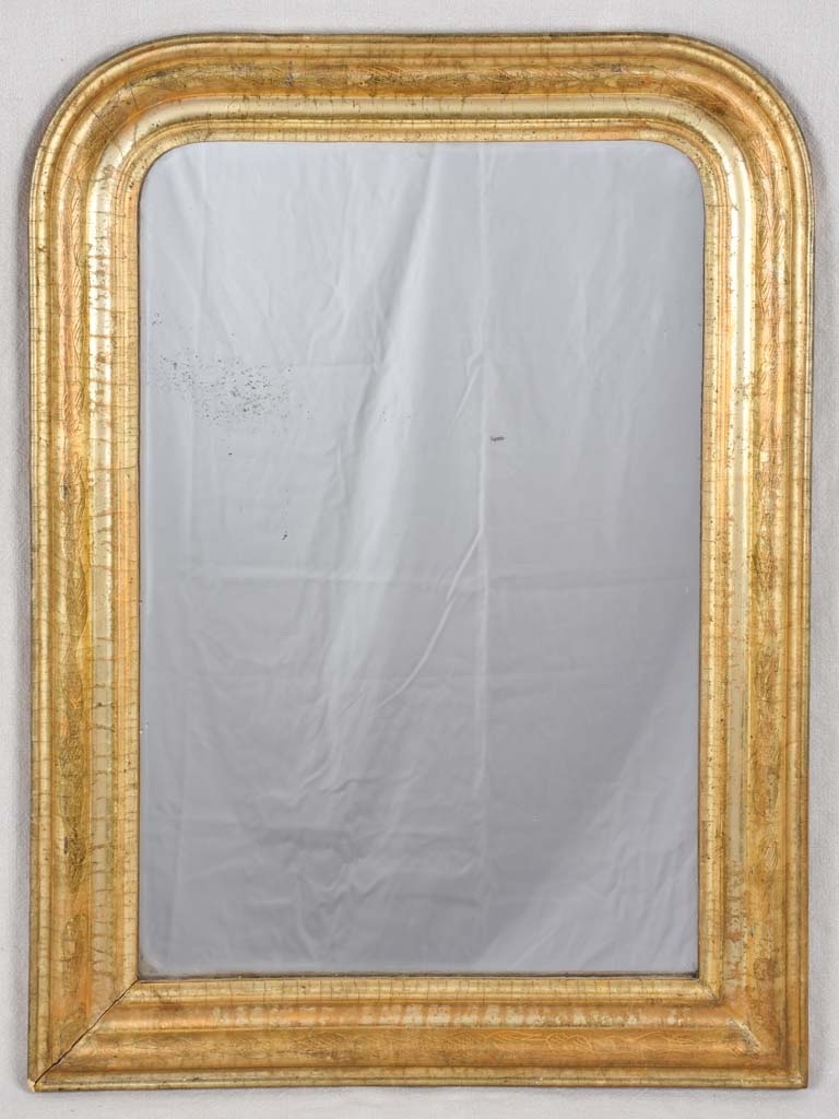 19th century gilded Louis Philippe mirror 23¼" x 32¼"