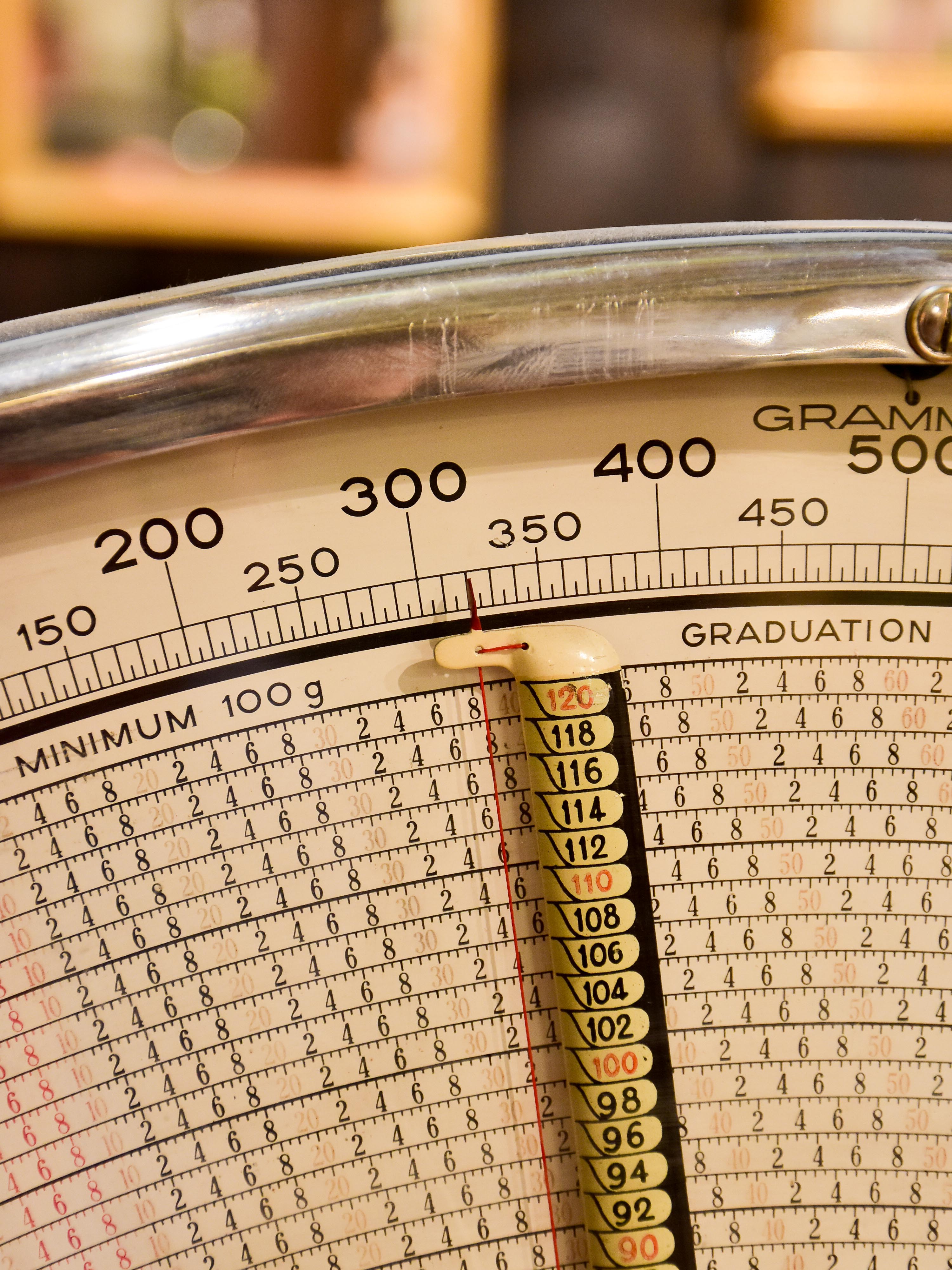 Vintage Berkel shop scales circa 1950