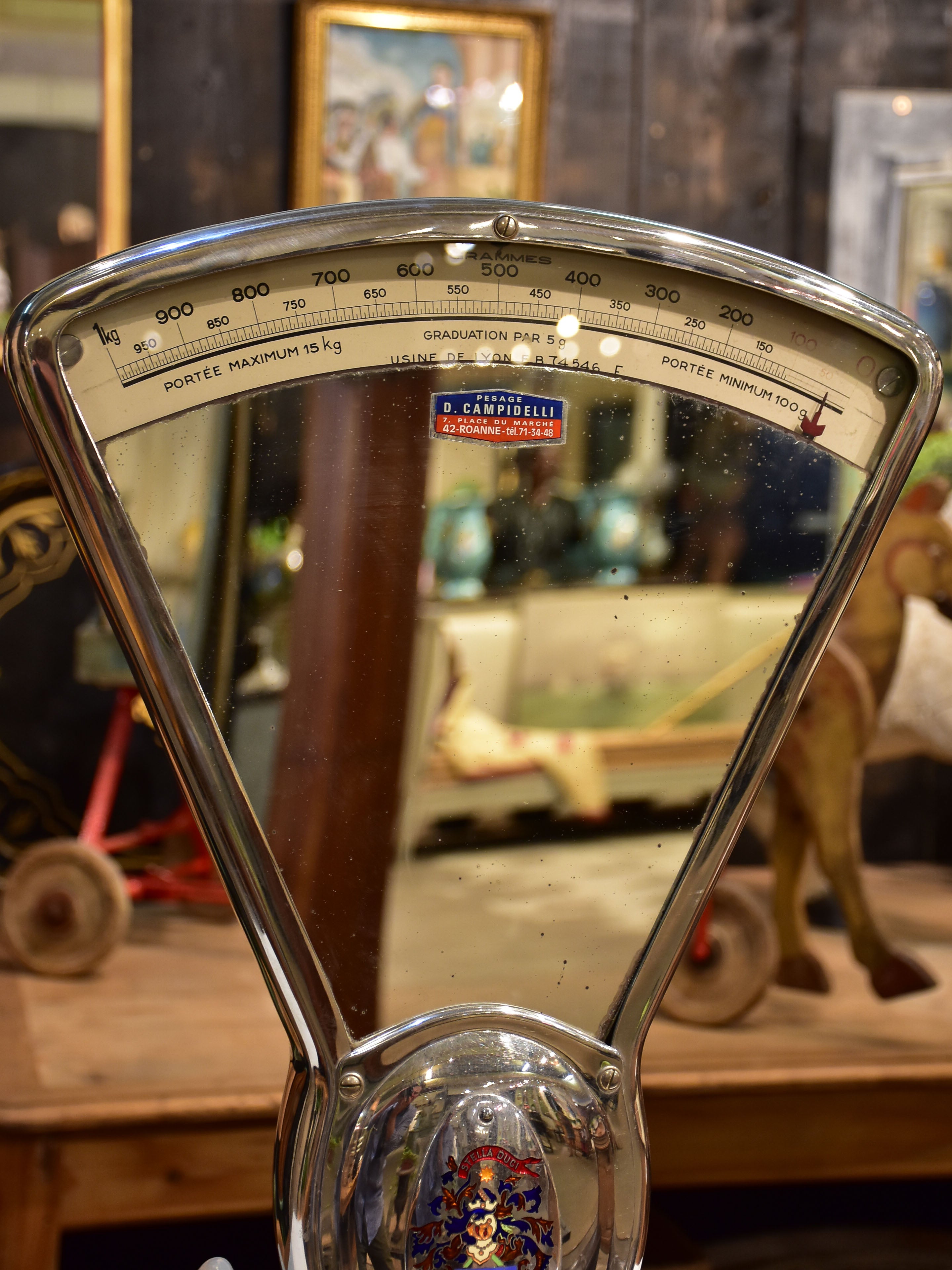 Vintage Berkel shop scales circa 1950