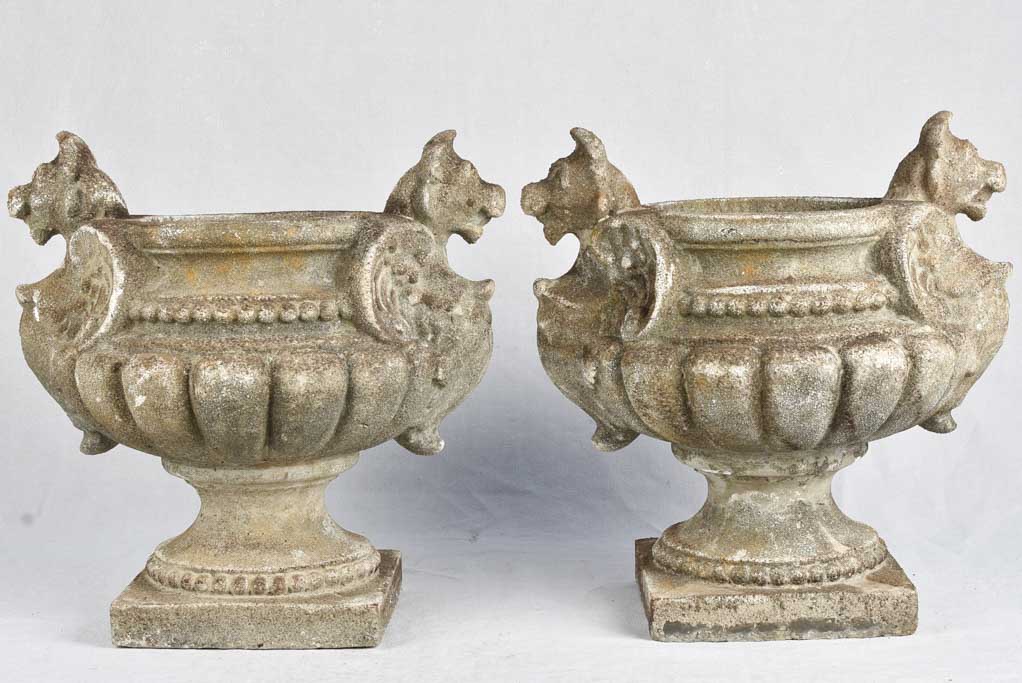 Elegant Early Century Medici Planters