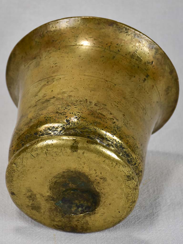 Authentic 18th-century bell-metal pestle