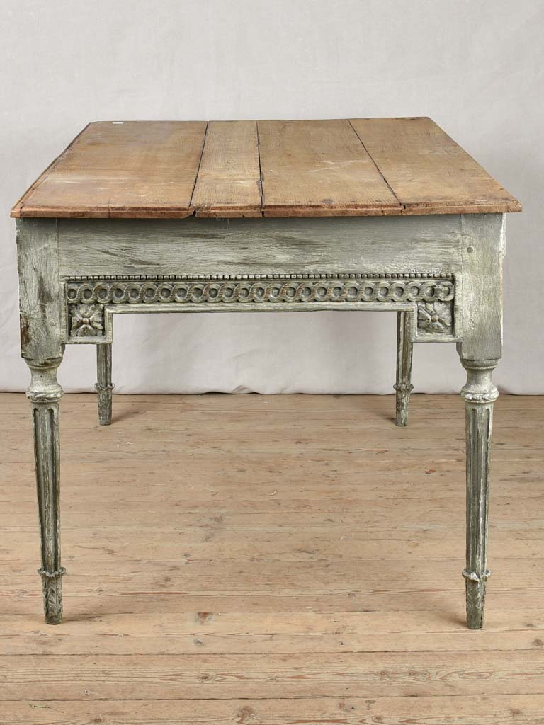 18th century Louis XVI desk / flat top writing table 54¼"