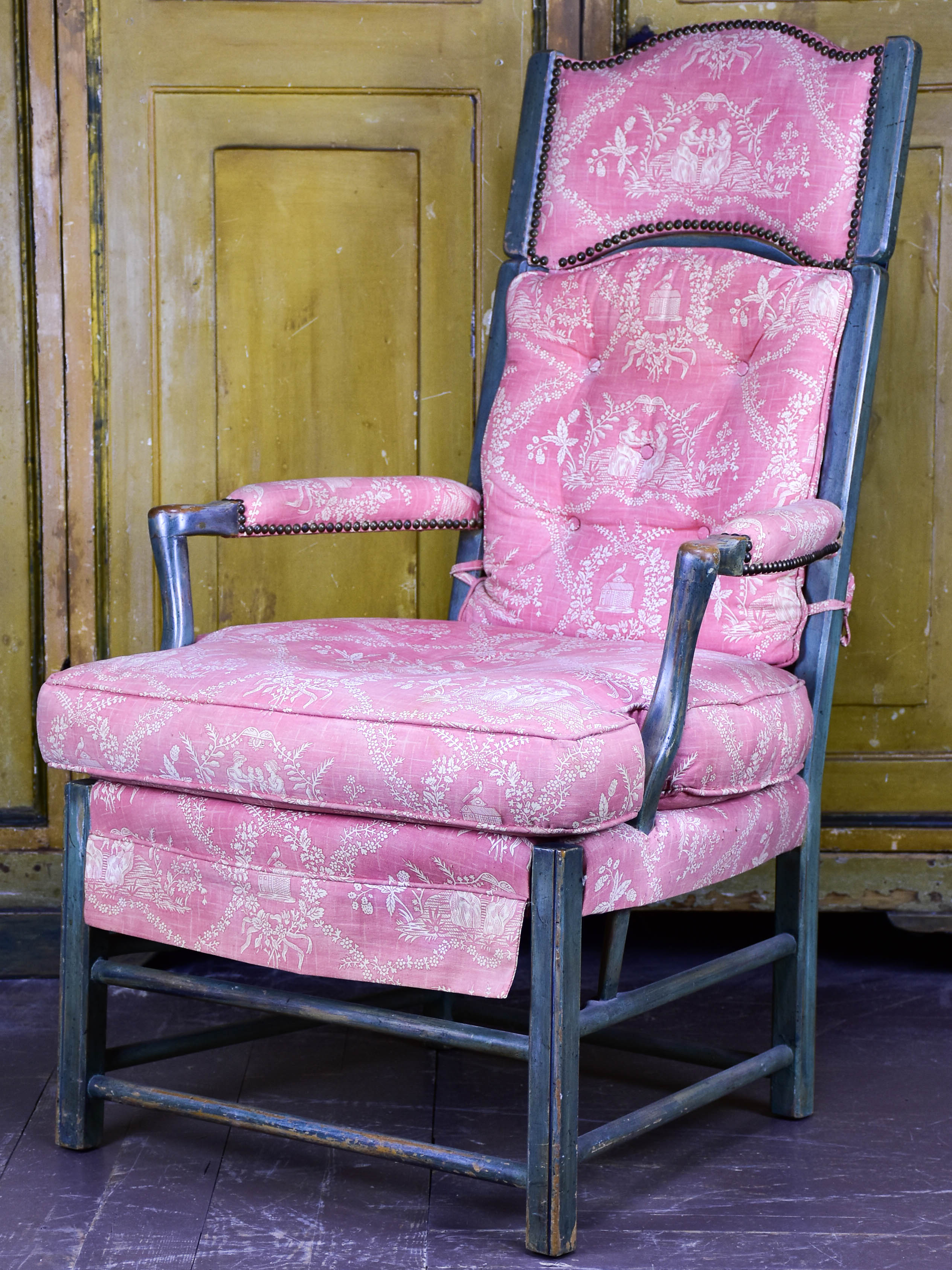 Antique french Provincial armchair