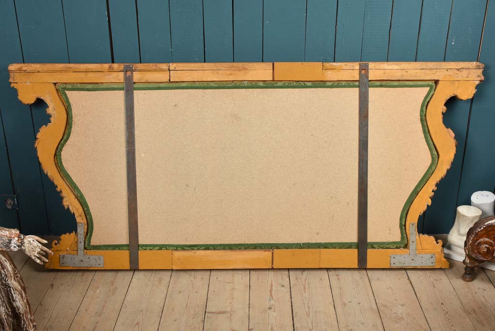 Remarkable vintage headboard altar facade