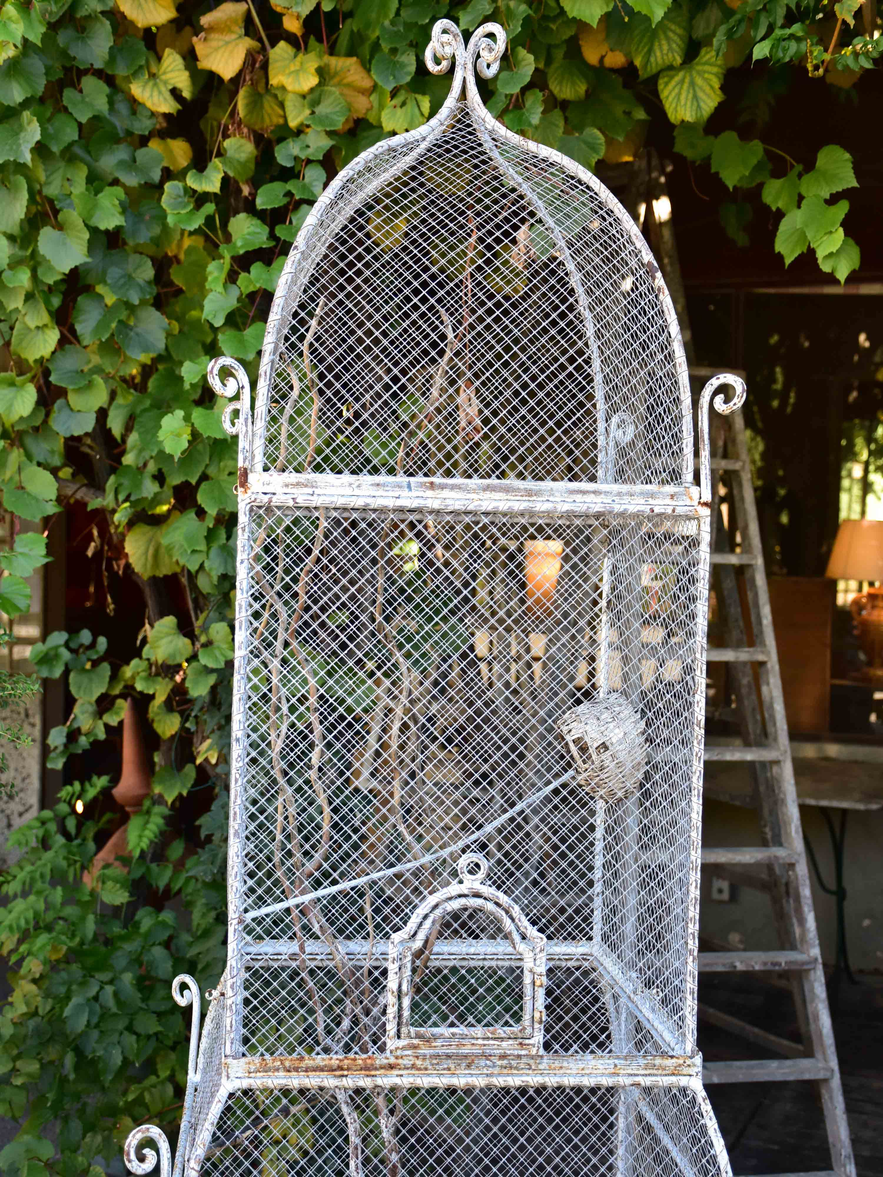 Extra-large vintage birdcage