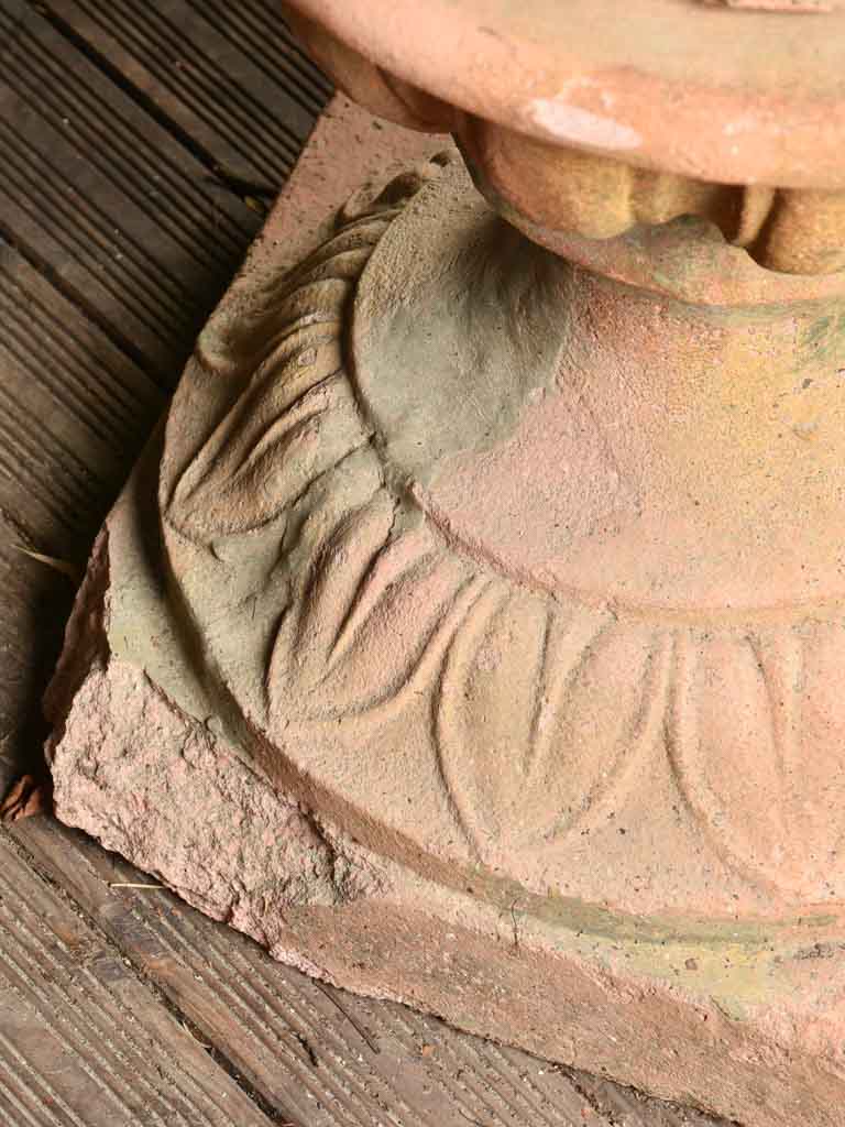 Extra-Large Pair Of Medici Urns w/ ram's heads 56"