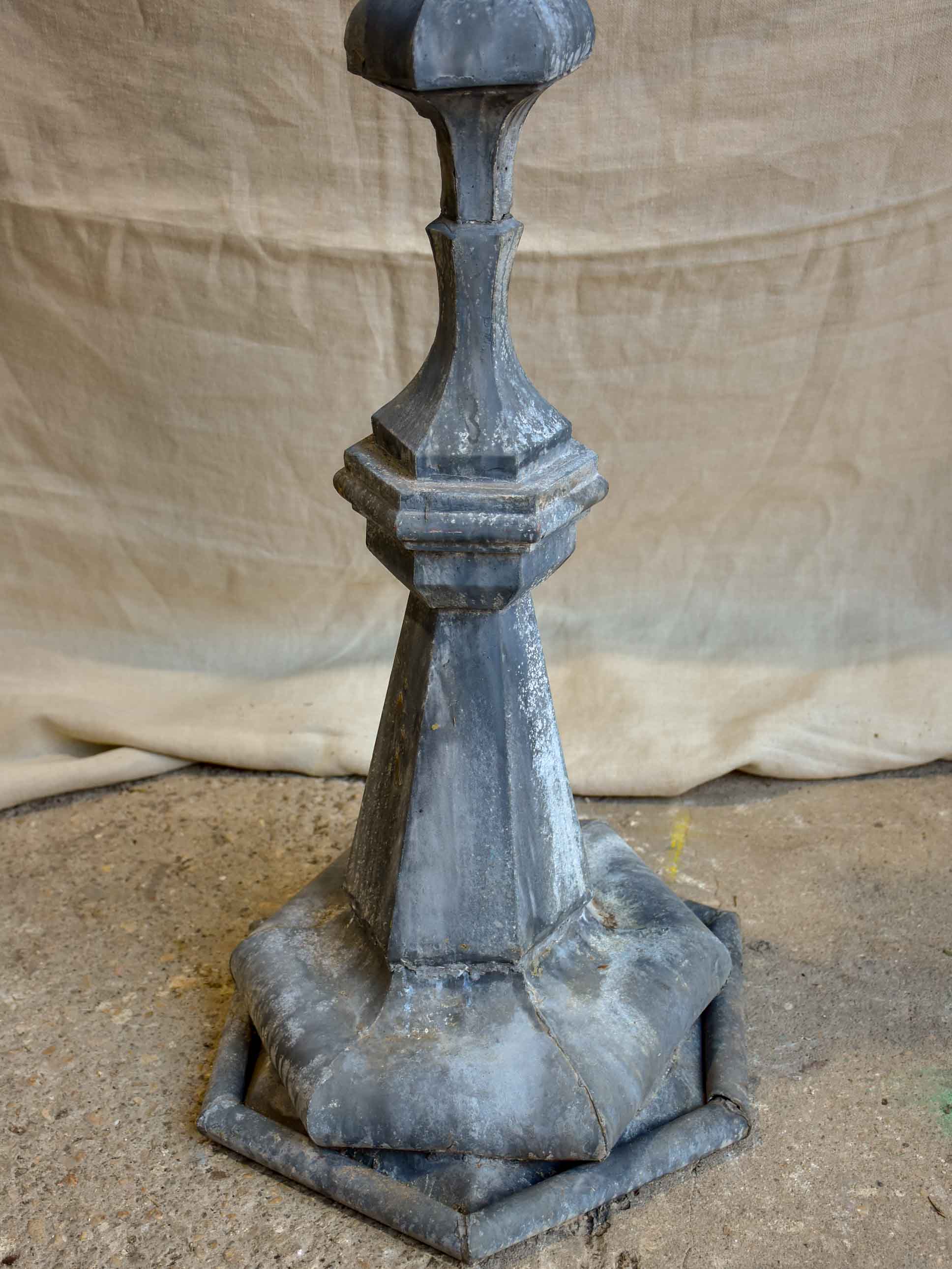 Very large antique French lightning rod