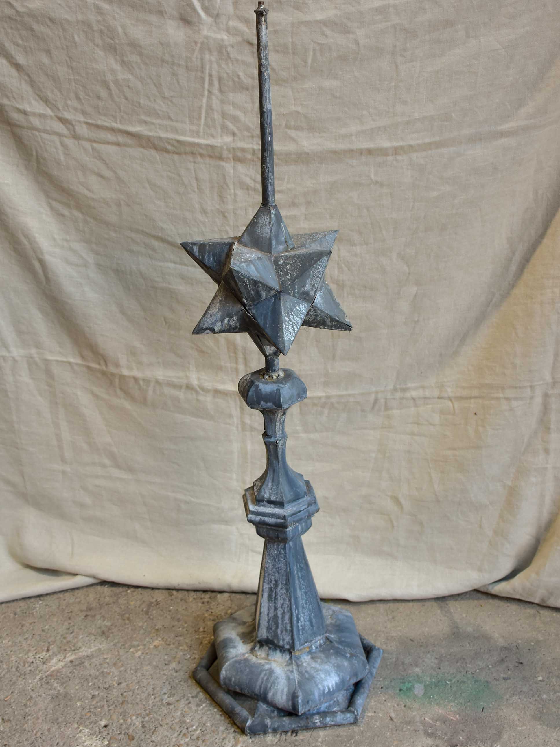 Very large antique French lightning rod