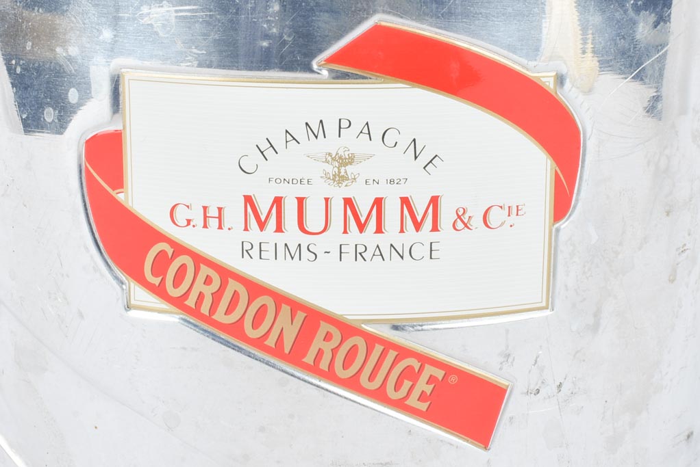 Champagne bucket (Mumm), French, vintage