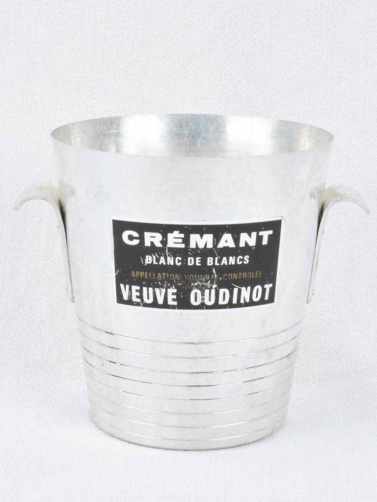 Veuve Oudinot Cremant blanc de blancs ice bucket