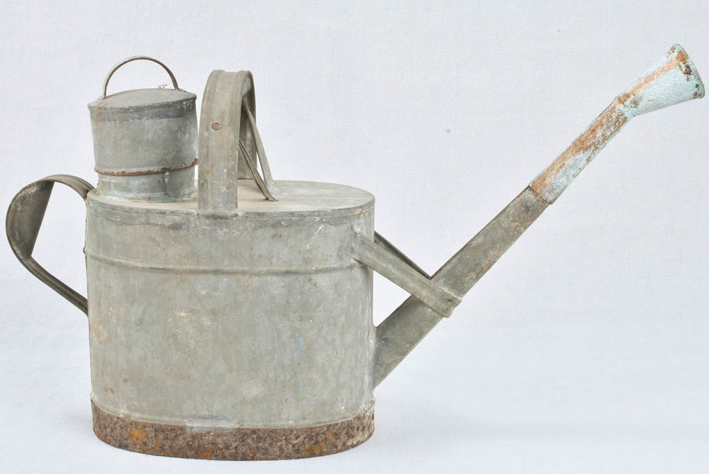 Unusual lidded watering can, early-20th century