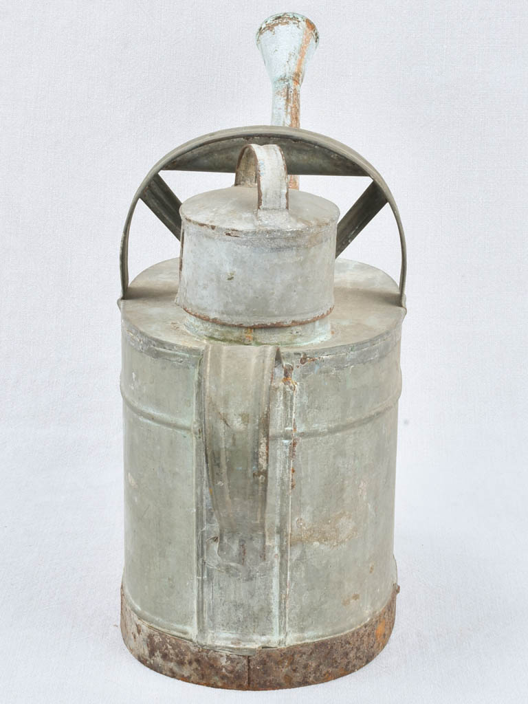 Unusual lidded watering can, early-20th century