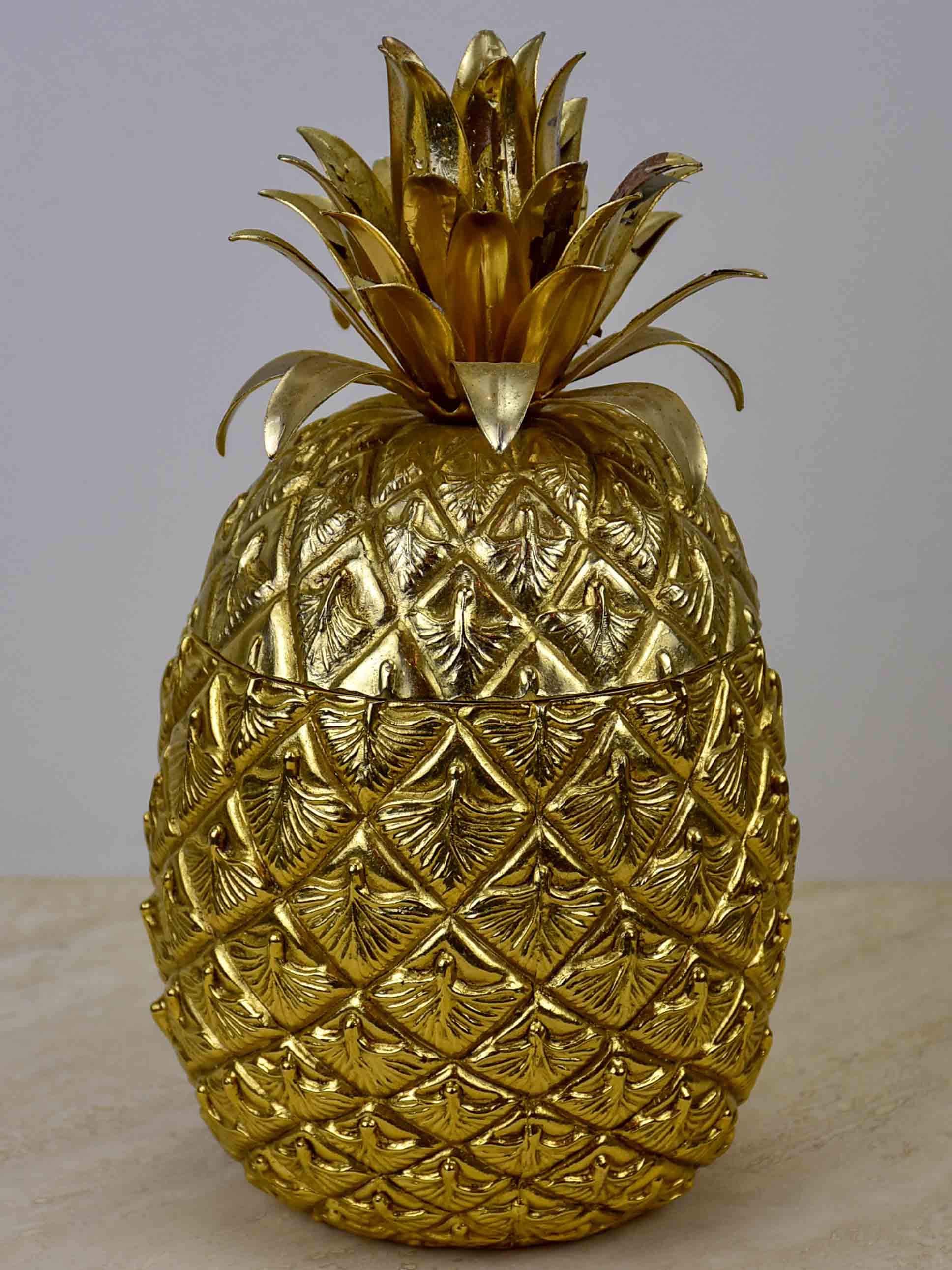 Gold Mauro Manetti pineapple ice bucket