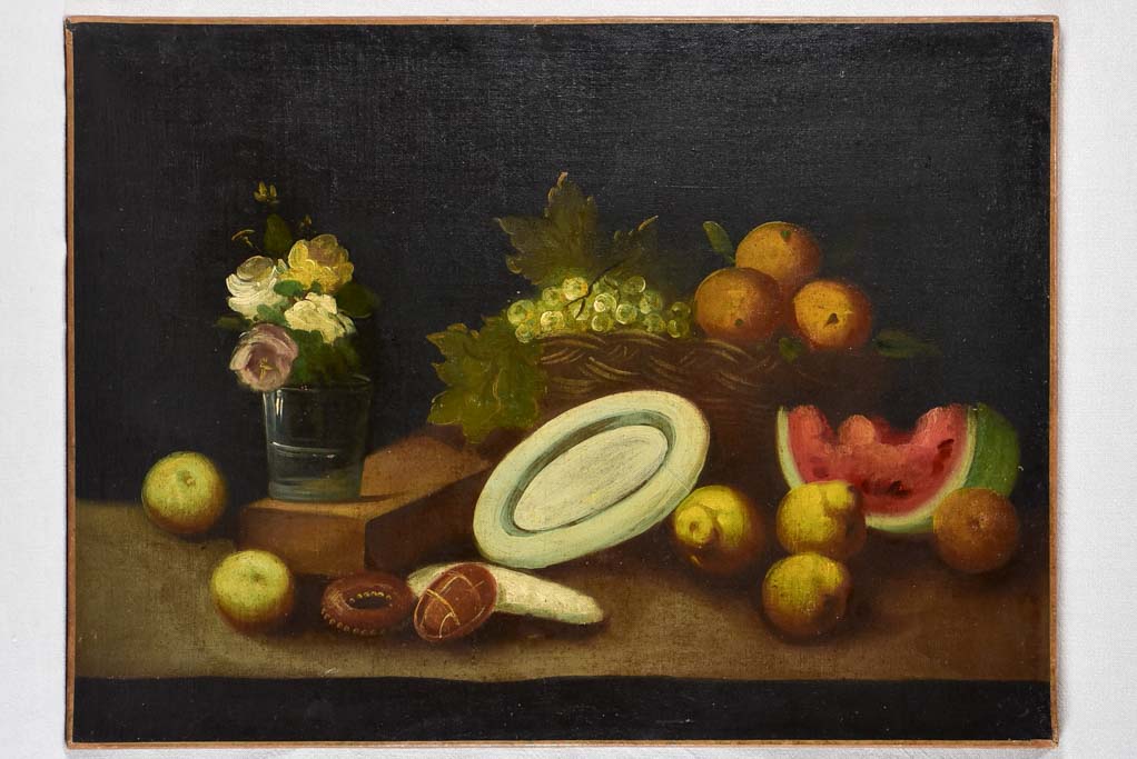 Two 17th-century still life paintings 23¾" x 32"