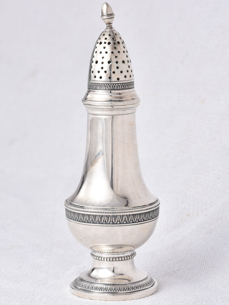 Distinctive Silver-Plated French Sugar Shaker