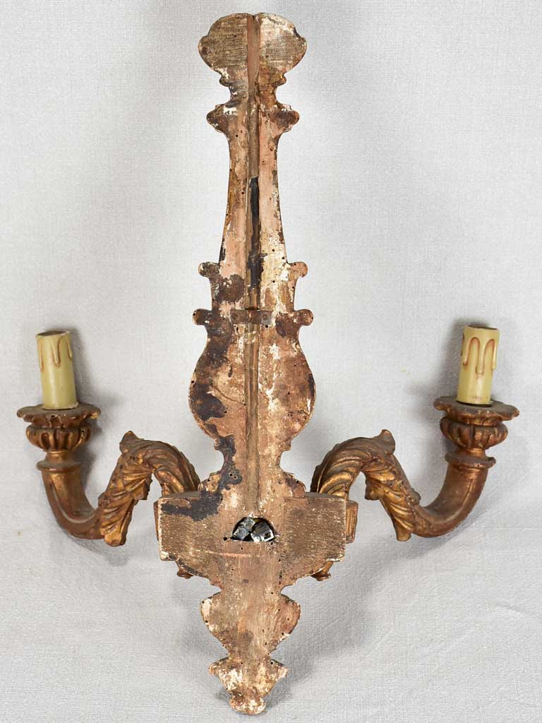 Traditional 1950s Louis XVI sconces