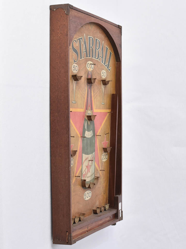 Starball 'flipper' game from a bar - 1920s - 24½"