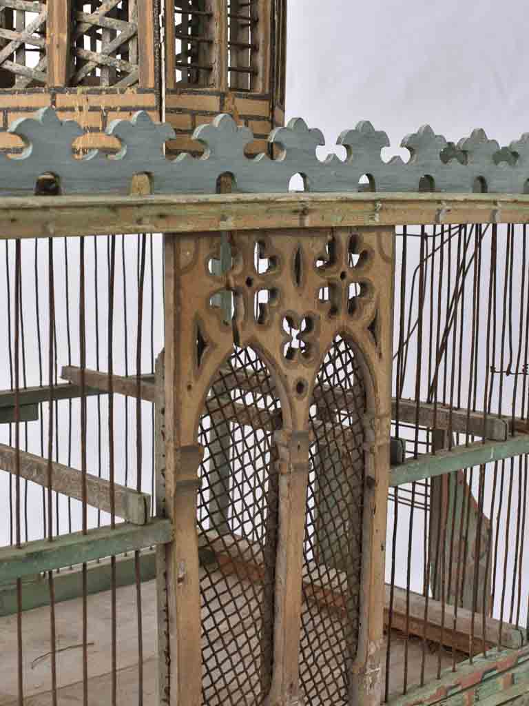 19th century French Birdcage - church 45"