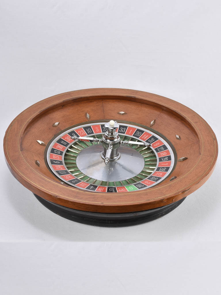 1940s Roulette table from the Divonne les Bains Casino 32¼"