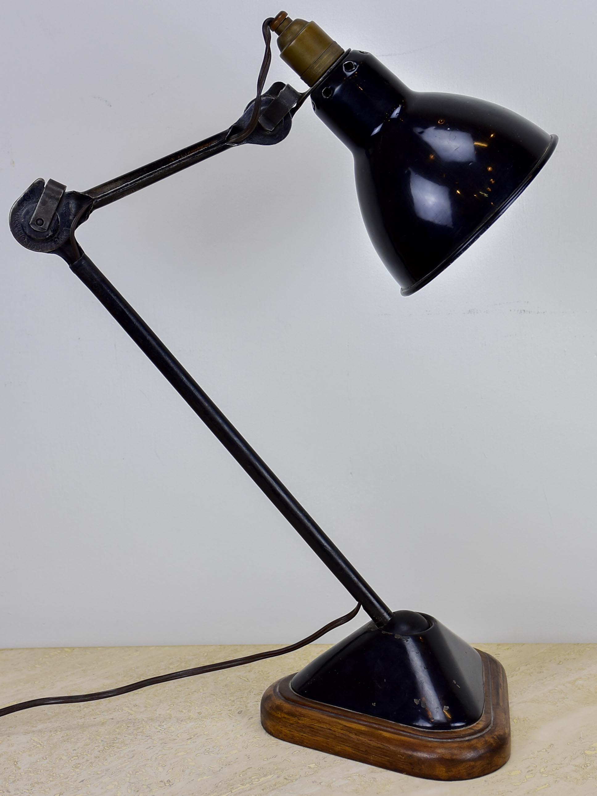 Antique original atelier Gras lamp - model No. 206